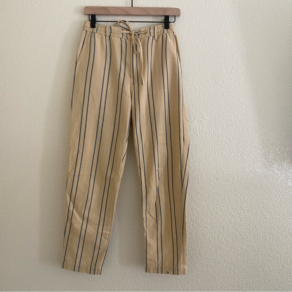 BSBEE Striped Cropped Lightweight Pants